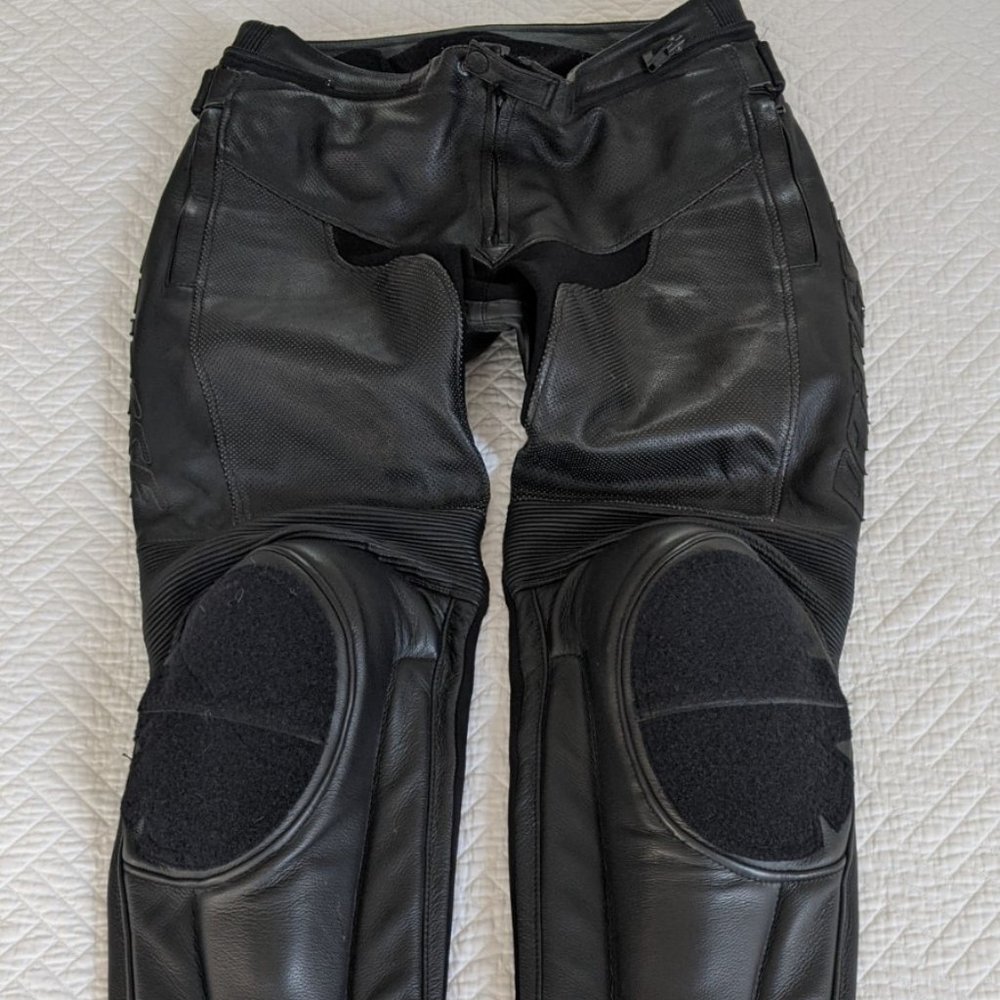Dainese full leather riding pant